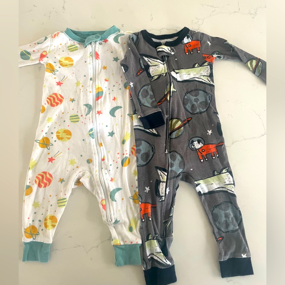 Bundle of 2 Space Onsies | 12 months